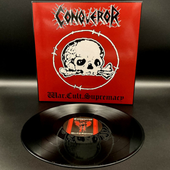CONQUEROR War Cult Supremacy LP BLACK , PRE-ORDER [VINYL 12"]